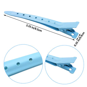 Clips en métal Bantoye 8,5cm, couleur bleue