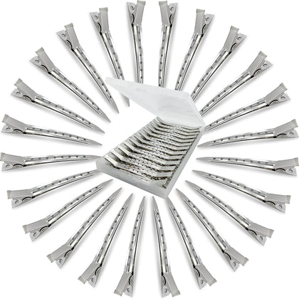 Clips en métal HiJeaton 60 pièces avec boîtier de rangement