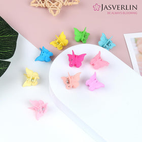 Clips papillon JASVERLIN avec mise en valeur des couleurs