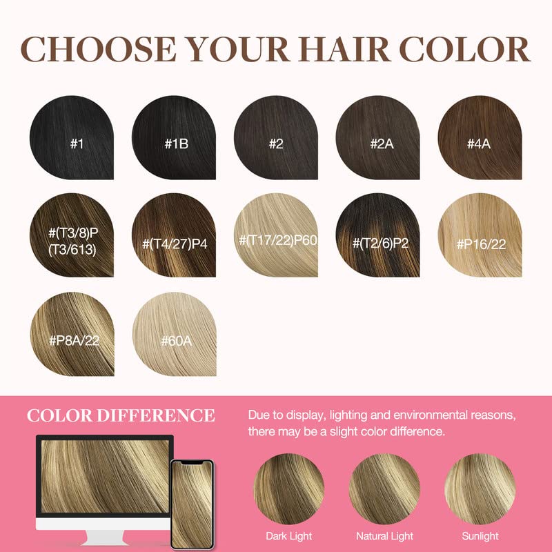 Close-up des extensions capillaires GOO GOO montrant leurs clips discrets