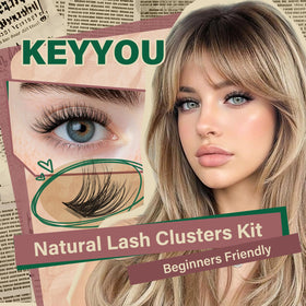 Clusters de cils KEYYOU de différentes longueurs de 8mm à 18mm