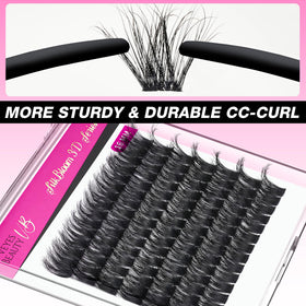 Clusters de cils VEYESBEAUTY sur un support