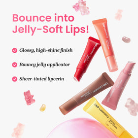CNP Propolis Jelly Lipcerin™ 05 Grapefruit Candy sur les lèvres