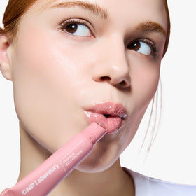 CNP Propolis Jelly Tinted Lipcerin 02 Pink Donut texture de gel