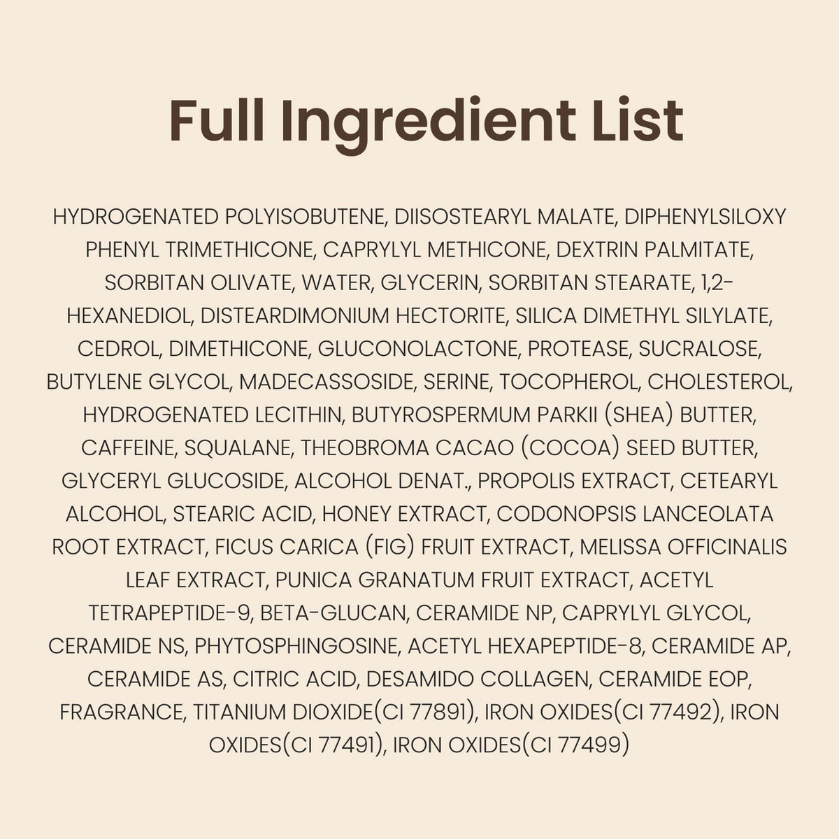 CNP Propolis Lipcerin 06 Caramel Latte 50g sur fond neutre