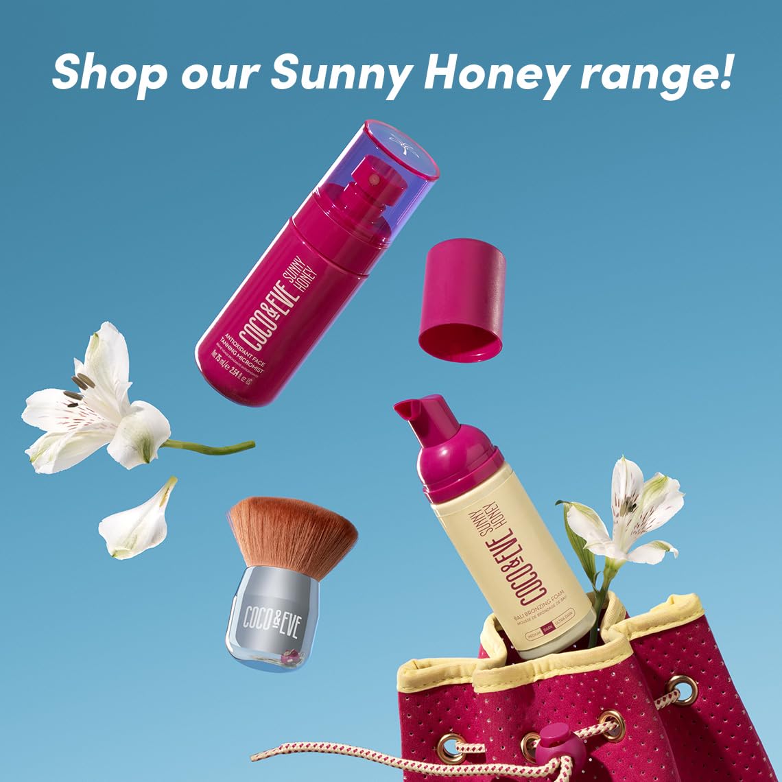 Coco & Eve Mousse Auto-Bronzante Ultra Sombre avec fruits tropicaux