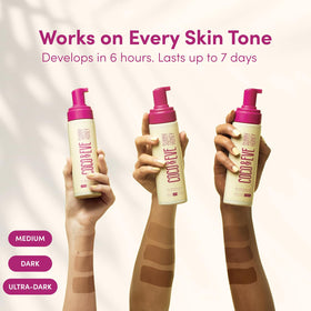 Coco & Eve Mousse sur peau pour une application facile