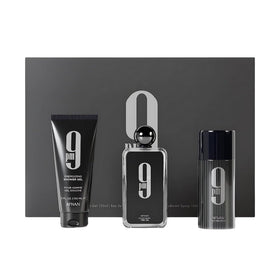 Coffret Afnan 9 PM avec Eau de Parfum, Déodorant et Gel Douche