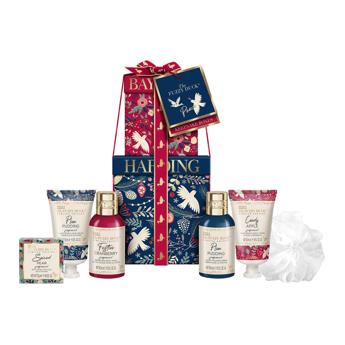 Coffret cadeau Baylis & Harding Fuzzy Duck avec produits de soin