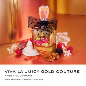 Coffret cadeau Juicy Couture ouvert avec les deux parfums