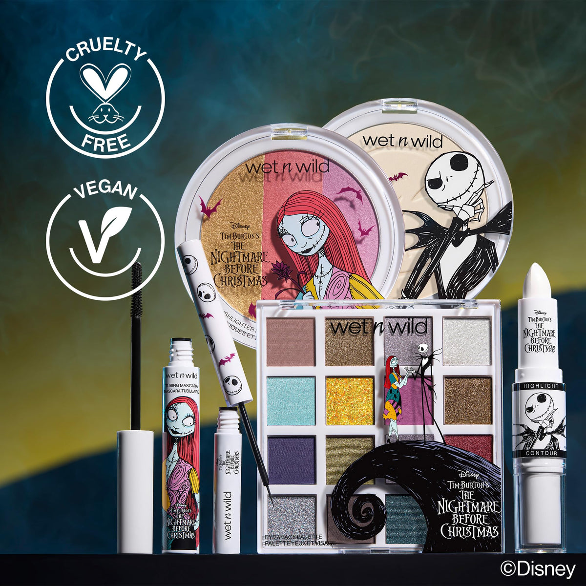 Coffret collector avec des produits de maquillage wet n wild