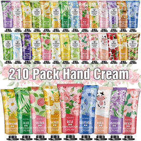 Coffret de 210 crèmes hydratantes VESPRO avec 14 parfums
