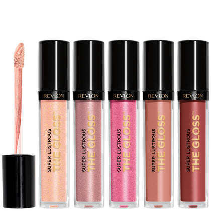 Coffret de 5 gloss à lèvres REVLON avec différentes teintes