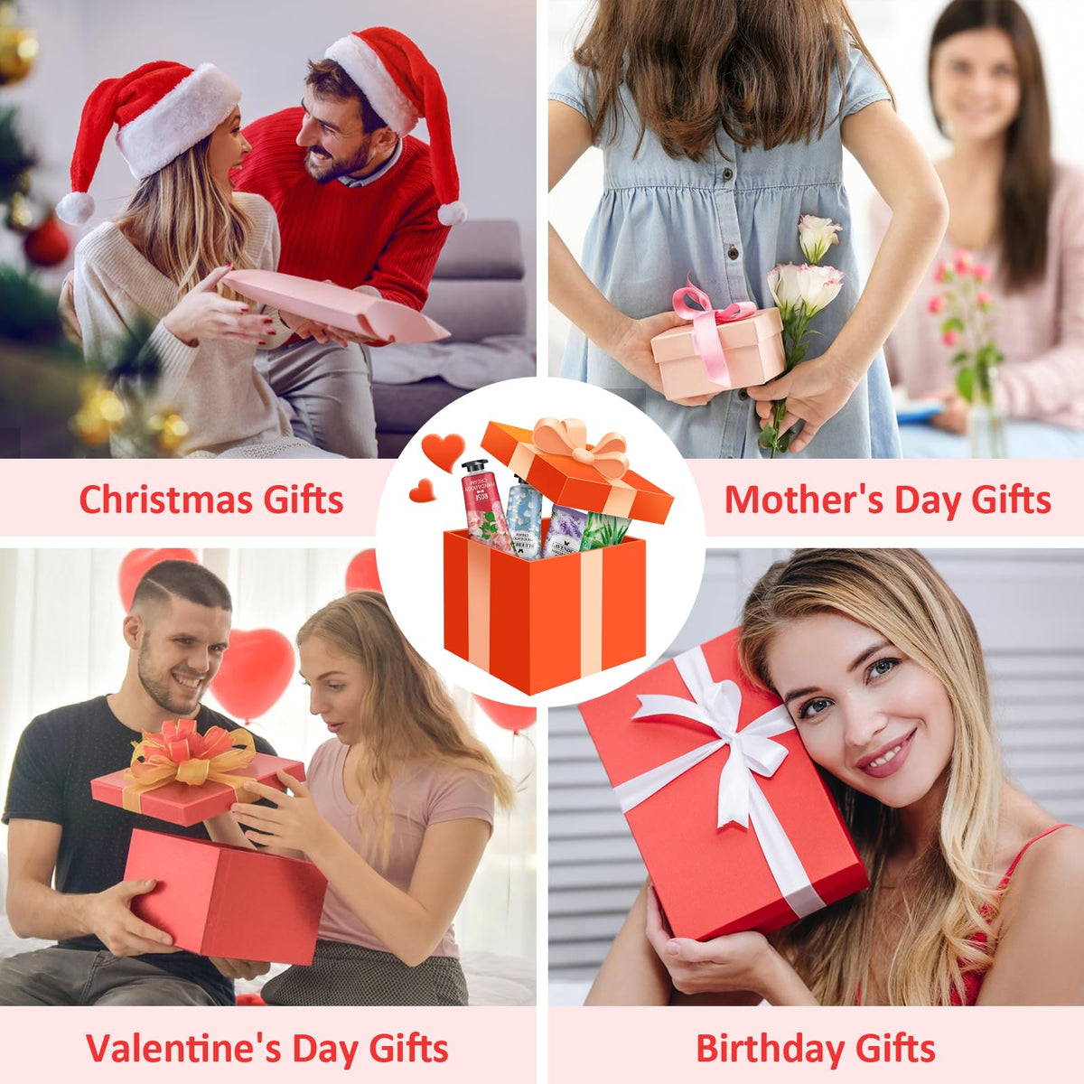 Coffret de crèmes hydratantes VESPRO avec échantillons de parfum