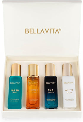 Coffret de parfums Bella Vita Luxury 4 x 20 ml vue avant