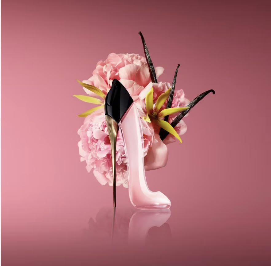 Coffret de parfums Mini Good Girl ouvert montrant les miniatures