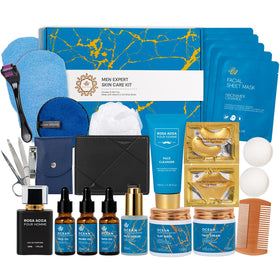 Coffret de soins pour hommes RA ROSA ACCA avec produits variés