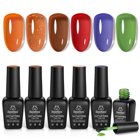 coffret de vernis gel beetles ouvert montrant les couleurs