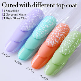 Coffret de vernis gel Double Rhythm avec plusieurs couleurs