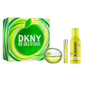 Coffret DKNY Be Delicious avec eau de parfum et mousse de douche
