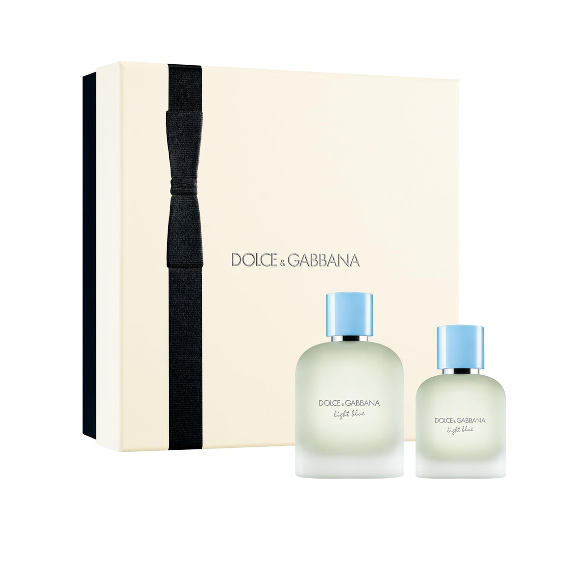 Coffret Dolce&Gabbana Light Blue Pour Homme avec deux flacons