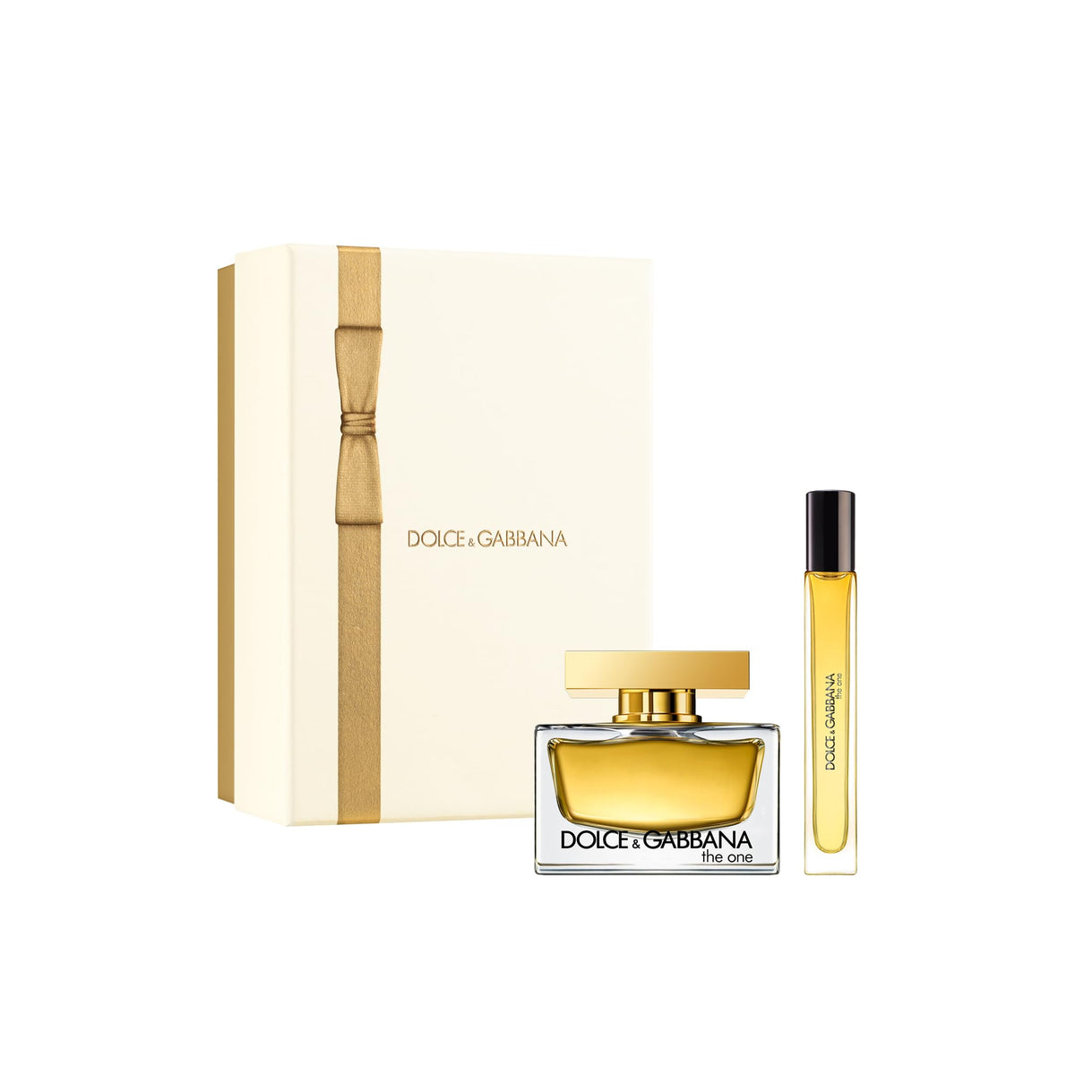 Coffret Dolce&Gabbana The One avec Eau de Parfum 75ml et spray de voyage 10ml