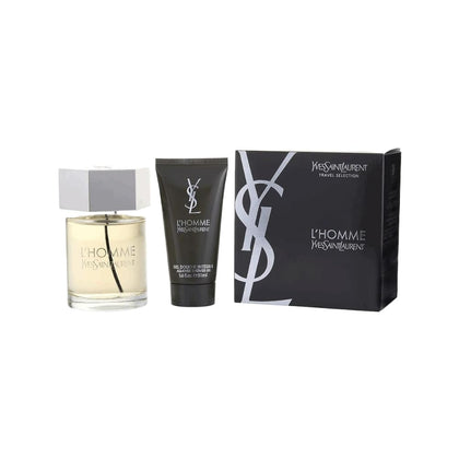 Coffret L'Homme Yves Saint Laurent avec EDT 3,3oz et gel douche 1,6oz