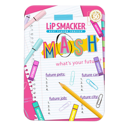 Coffret Lip Smacker MASH Tin avec 6 baumes à lèvres fruités