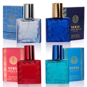 Coffret NovoGlow avec 4 flacons de parfum de 25ml chacun