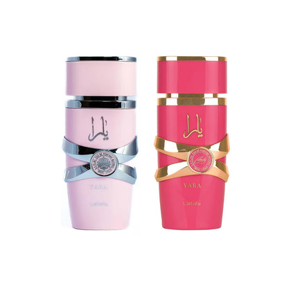 Coffret parfum Lattafa Yara et Yara Candy 2 flacons de 100 ml chacun