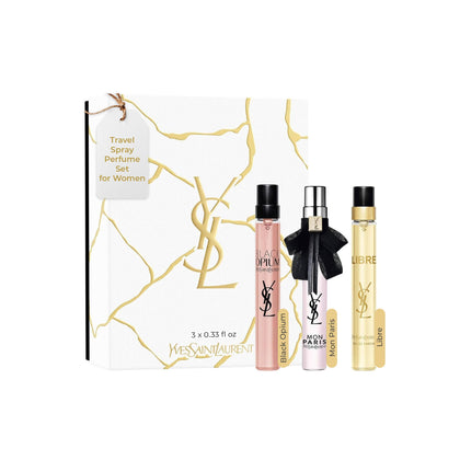 Coffret parfum Yves Saint Laurent avec trois flacons de 10 ml