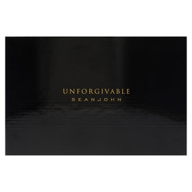 Coffret Sean John Unforgivable Men vu de l'arrière