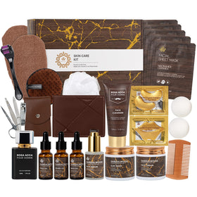 Coffret soin visage homme RA ROSA ACCA avec 32 produits