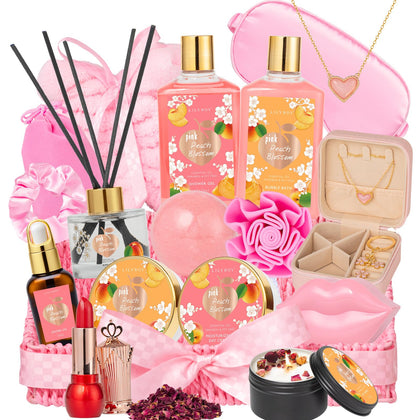 Coffret spa LILY ROY 23 pièces avec gel douche et bougie