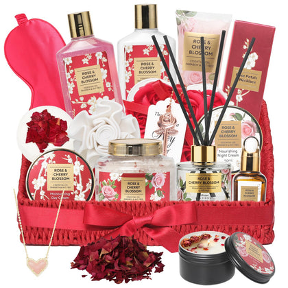 Coffret spa LILY ROY 25 pièces avec gel douche et lotion