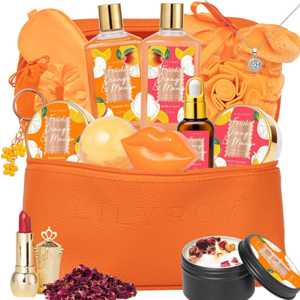 Coffret spa LILY ROY avec 20 produits de soin de la peau
