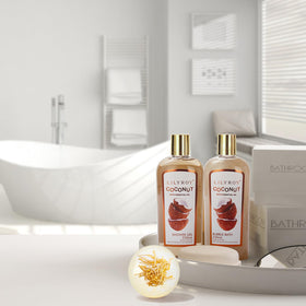 Coffret spa LILY ROY avec carte de vœux personnalisable