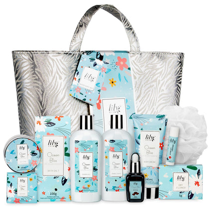Coffret spa LILY ROY XXXL avec gel douche et bain moussant