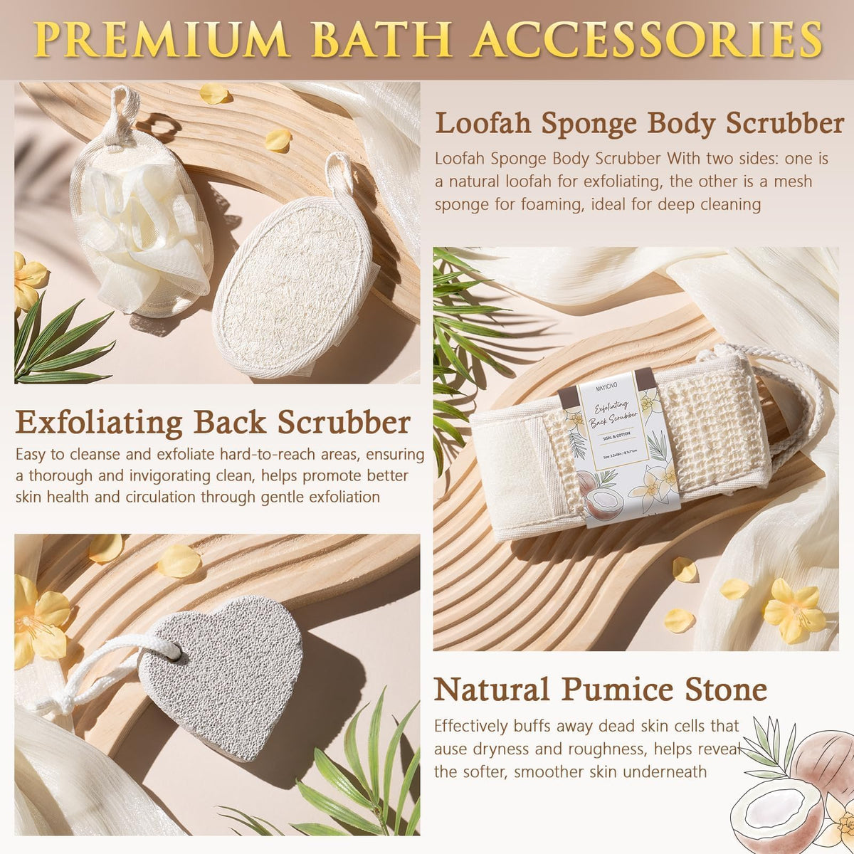 Coffret spa MAYICIVO présenté avec un emballage cadeau