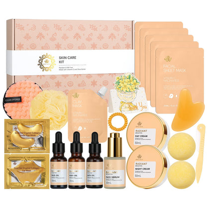 Coffret spa RA ROSA ACCA 23 pièces avec crèmes et masques