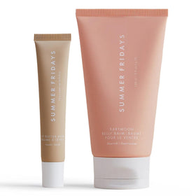 Coffret Summer Fridays avec Baume à Lèvres Vanille et Baume Babymoon