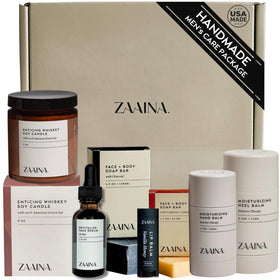 Coffret ZAAINA de soins pour hommes avec tous les produits inclus