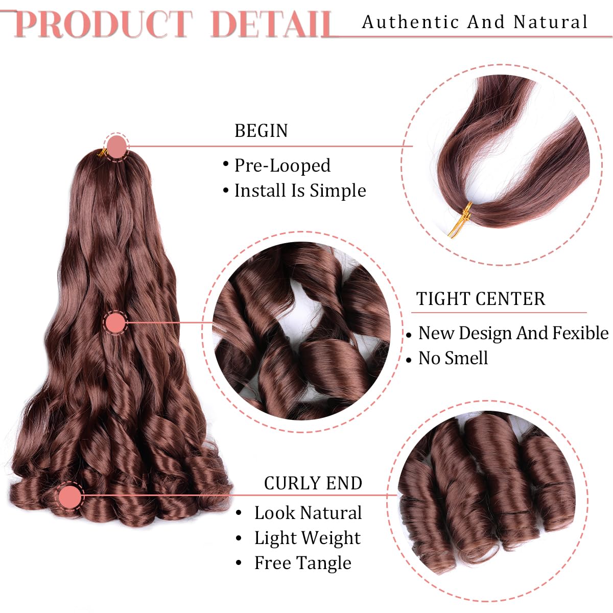 Coiffure avec cheveux bouclés Luoyudu en tresses et twists