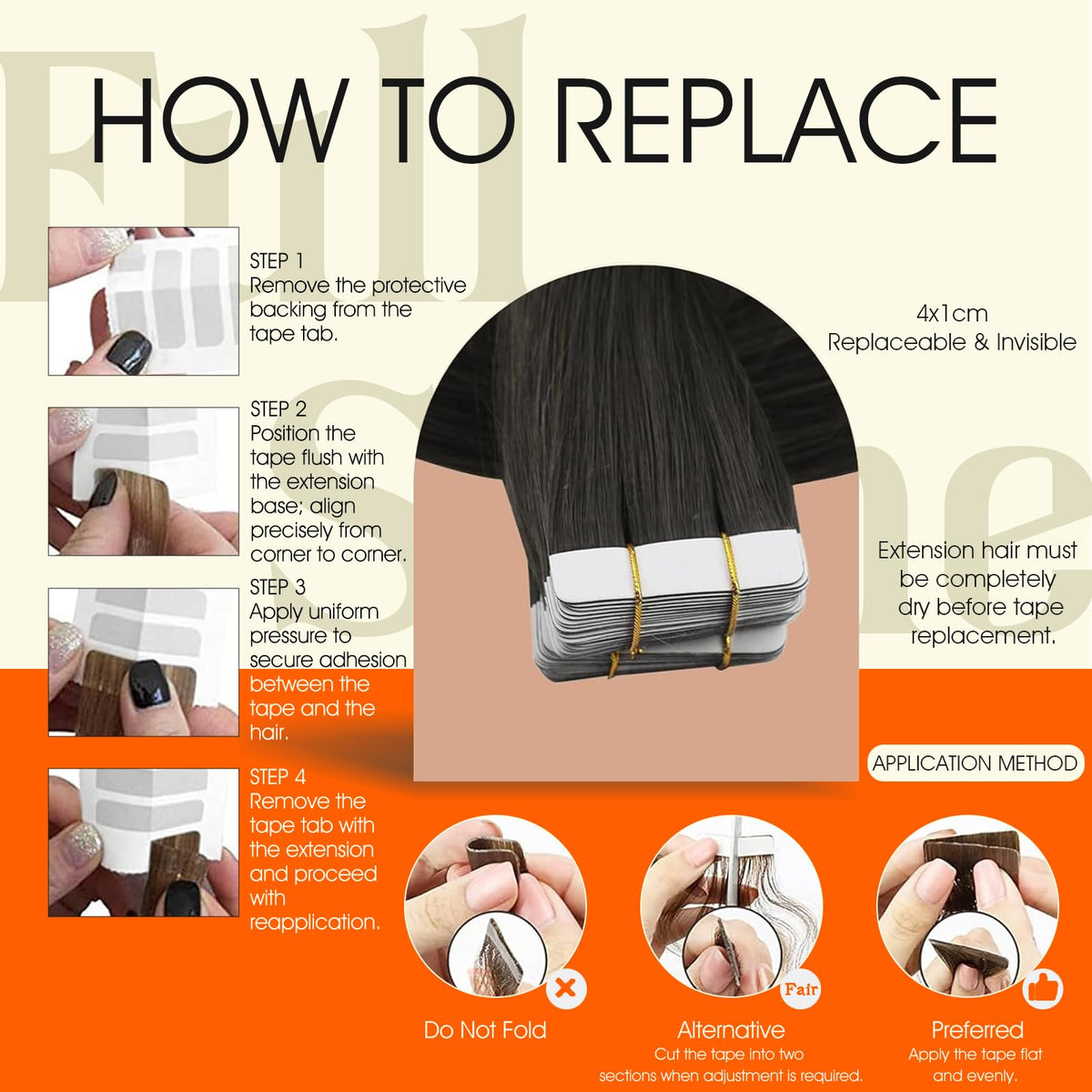 Coiffure avec extensions Full Shine pour un look naturel