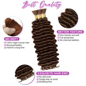 Coiffure avec les cheveux bouclés Acbhoa en tresses boho