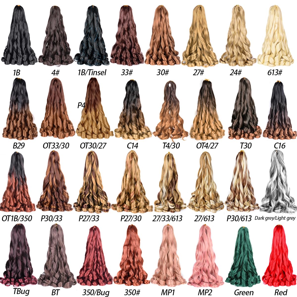 Coiffure personnalisée avec cheveux bouclés Luoyudu en locs et curls