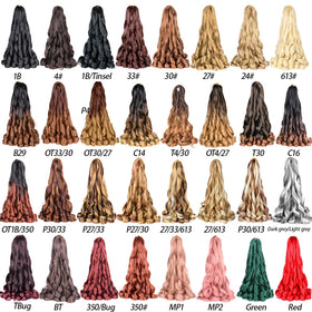 Coiffure personnalisée avec cheveux bouclés Luoyudu en locs et curls