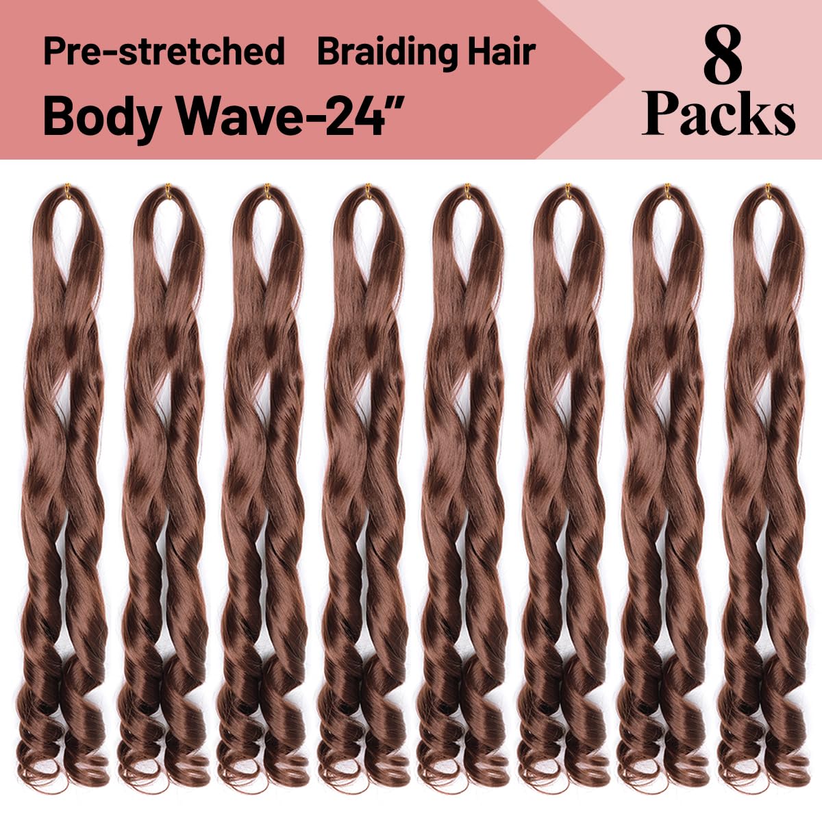 Coiffure réalisée avec extensions de cheveux bouclés Luoyudu