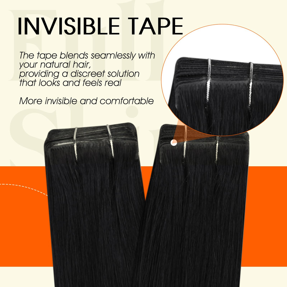Coiffure réalisée avec les extensions de cheveux Full Shine