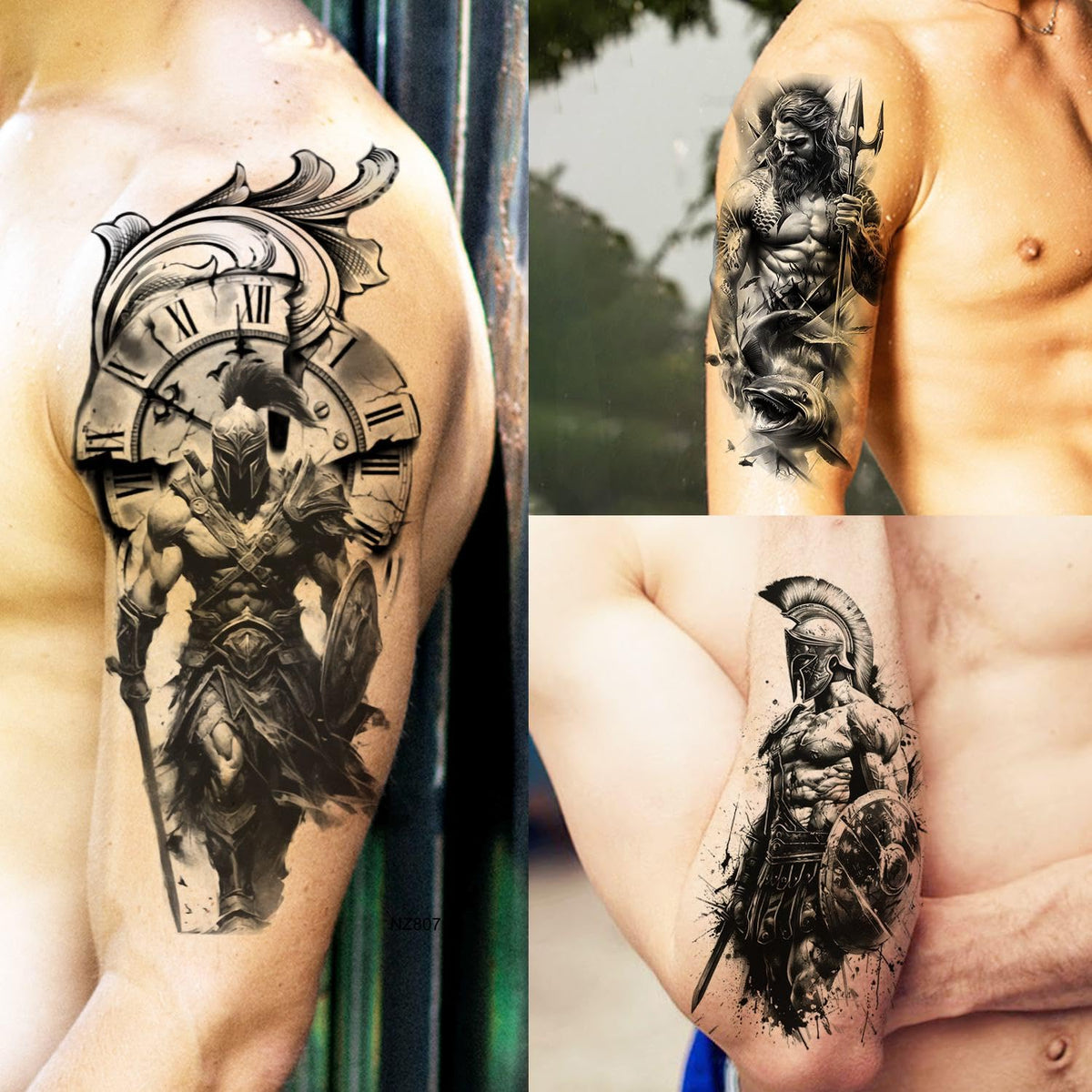 COKTAK tatouages temporaires sur peau humaine